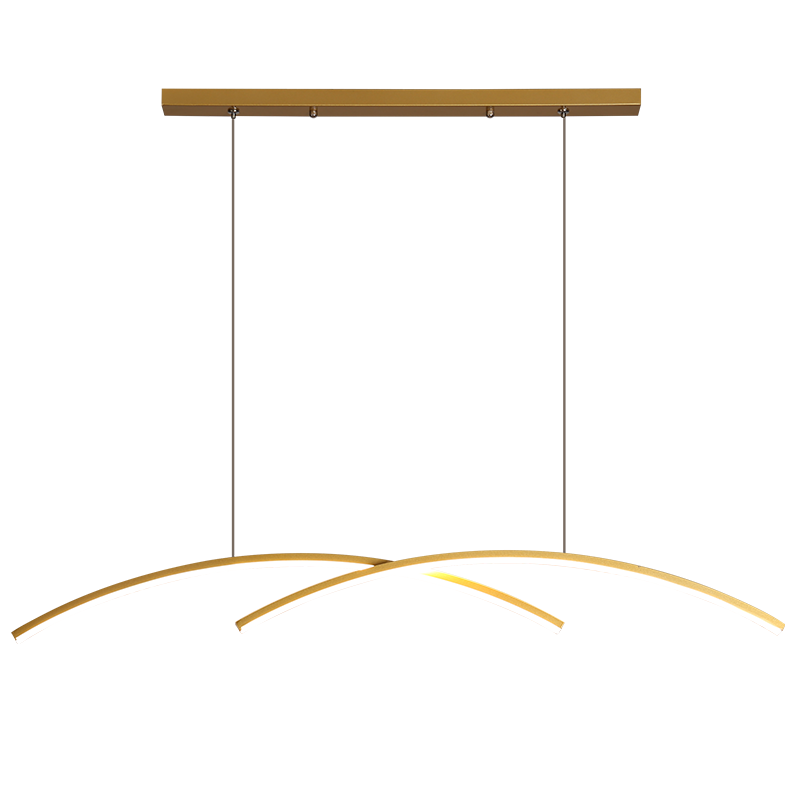 Louise Pendant Light Double Curve