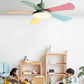 Morandi Colourful Ceiling Fan with Light, DIA 105CM