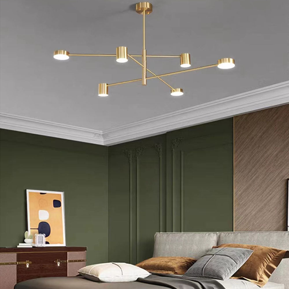 Weiss Chandelier, 2 Colour, 4/6/8 Heads