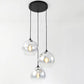 Modern LED Pendant Lights Glass Ball Hanging Lamp For Dining Room, Bedroom