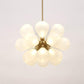Nordic Bubbles Led Glass Pendant Light For Living Room, Bedroom