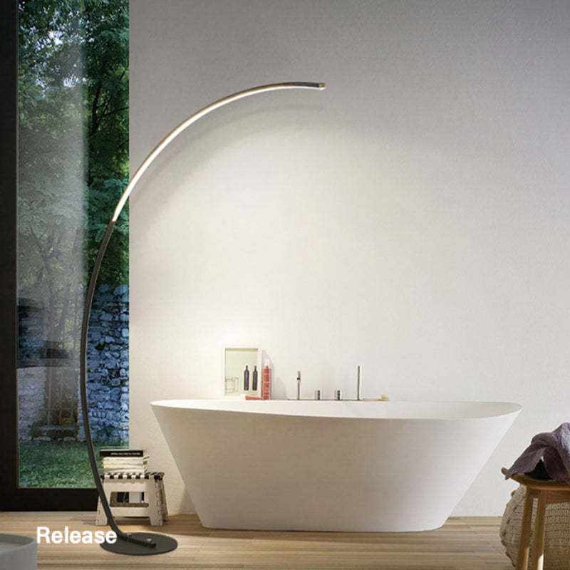 Modern LED Arc Floor Lamp For Bedroom, Living Room