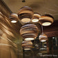 Pastoral Silkworm Chandelier Lights Paper Pupa Made Hanging Lamp