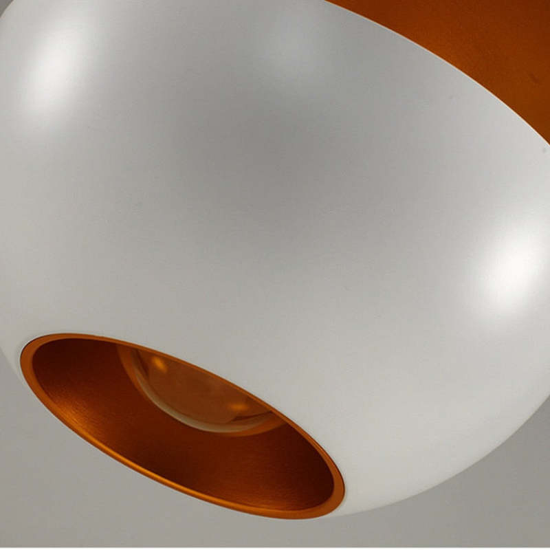 Nordic Creative Black White LED Pendant Lights for Dining Room