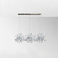 Olivia Cluster Pendant Light 2 Colour, 1/3/4 Head