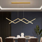 Louise Pendant Light Double Curve