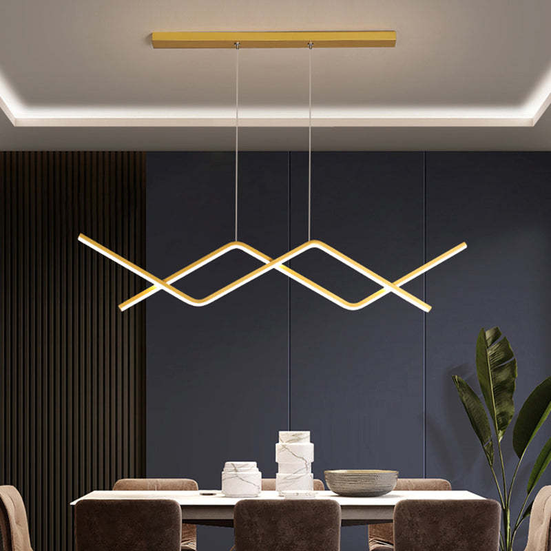 Louise Pendant Light Double Curve