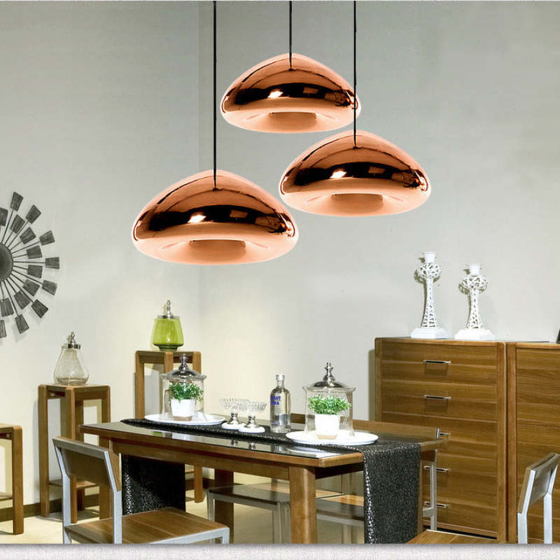 Nordic Bread Shaped Matel Pendant Lamp Ceiling Light For Kitchen, Bedroom