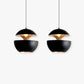 Nordic Creative Black White LED Pendant Lights for Dining Room