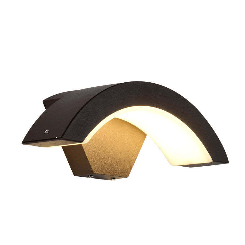 Waterproof Sensor Wall Light With Warm White LED Outdoor