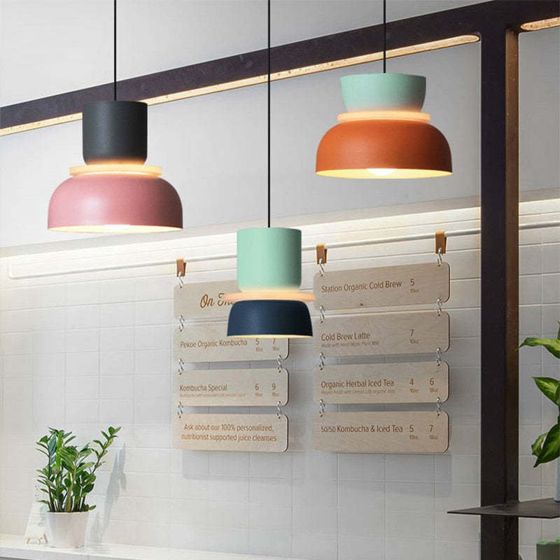 Morandi Pendant Light, Contrast Colour