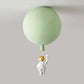 Fateh Astronaut Balloon Flush Mount Ceiling Light 8 Colour, Dia 25/30/35cm