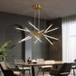 Modern Linear LED Chandelier Lights