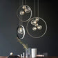 Nordic Glass Bubbles LED Chandeliers Modern Pendant Light for Dining Room