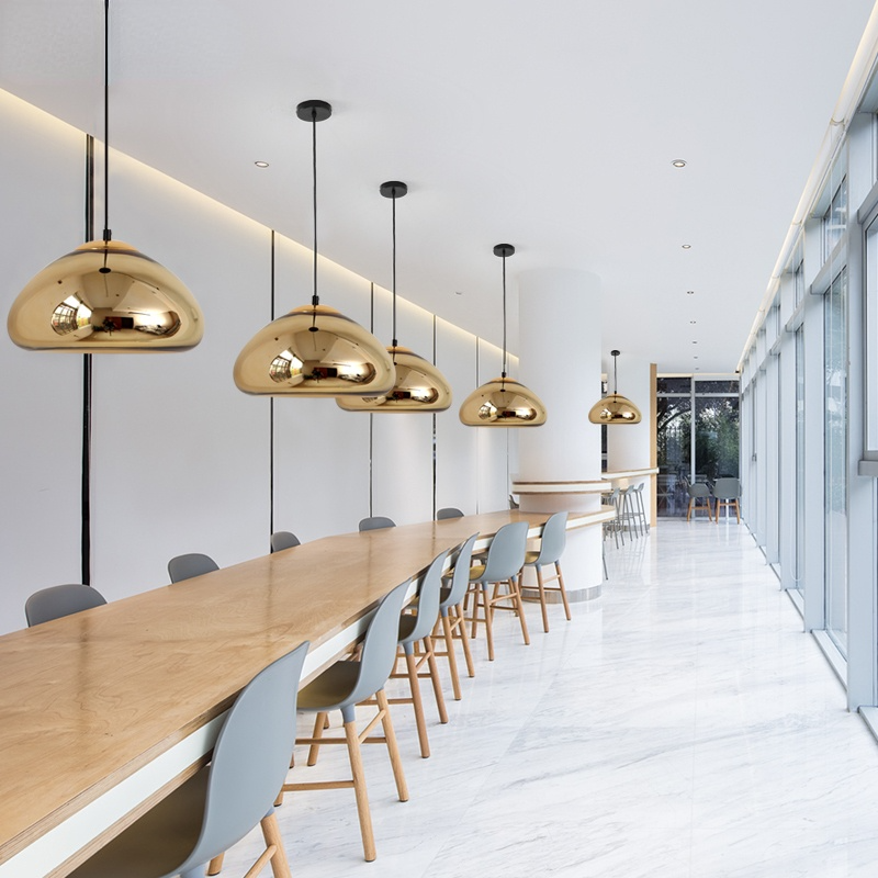 Nordic Bread Shaped Matel Pendant Lamp Ceiling Light For Kitchen, Bedroom