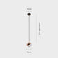 Valentina Pendant Light, Metal & Glass, 2 Colour