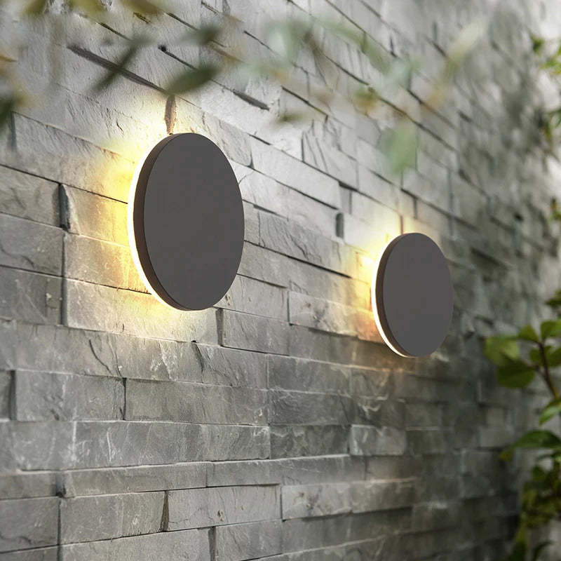 Moderne minimalistische LED-Wandleuchte