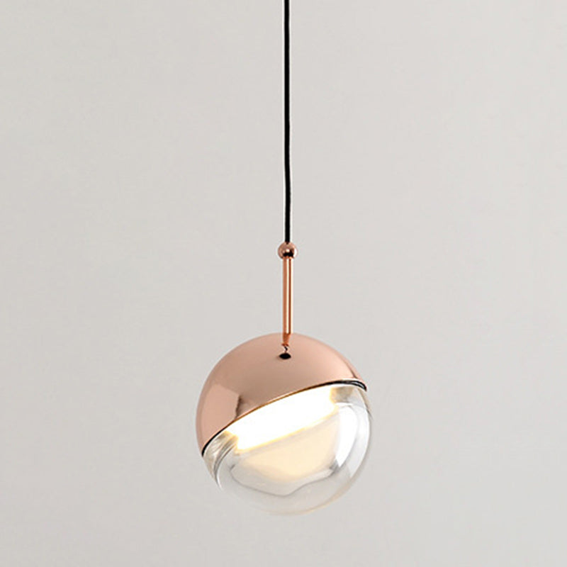 Valentina Pendant Light, Metal & Glass, 2 Colour