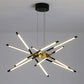 Modern Linear LED Chandelier Lights