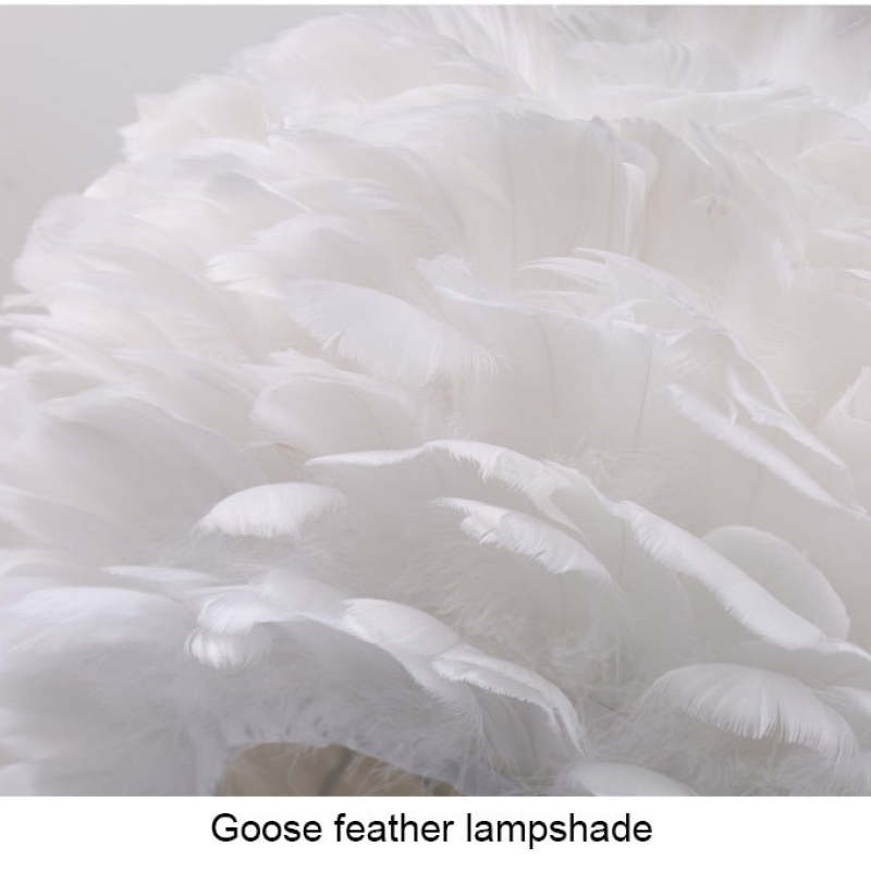 O'Moore Table Lamp Tripot, Feather