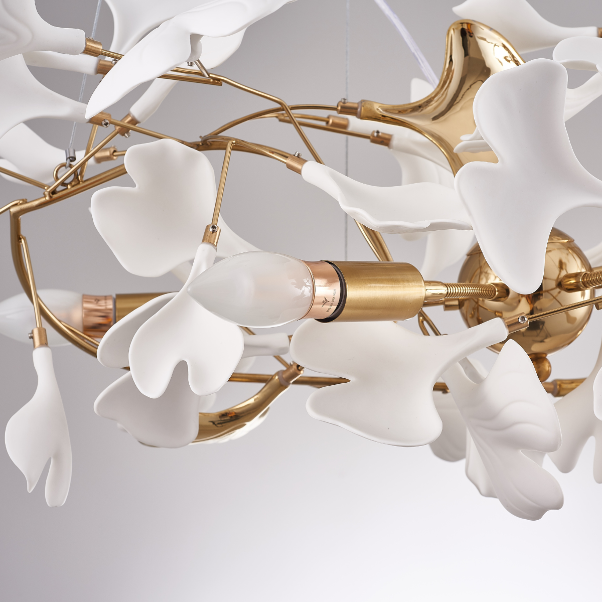 Olivia Chandelier Artistic Design, Metal & Ceramic 60/80cm