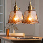 Nordic Modern Brass Glass Pendant Lights For Dining Room