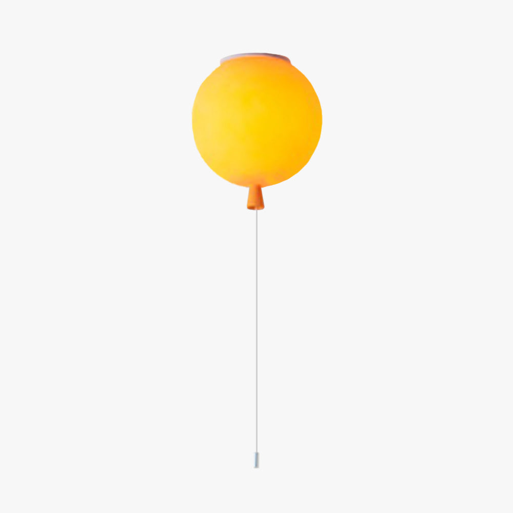Fateh Frosted Balloon Flush Mount Ceiling Light 5 Colour, Dia 20/25/30/35cm