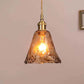 Nordic Modern Brass Glass Pendant Lights For Dining Room