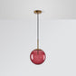 Post Modern Glass Sphere Pendant Lighting Ball Shape Hanging Lamp For Kitchen & Hallway