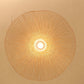 Rattan Weaving Cap Pendant Light for Dining Room
