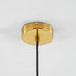 Hailie Glass Pendant Light 2 Colour, DIA 15/20/25CM