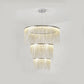 Metal Tassel Chain Led Chandelier Pendant Shade Lighting For Living Room, Dining room