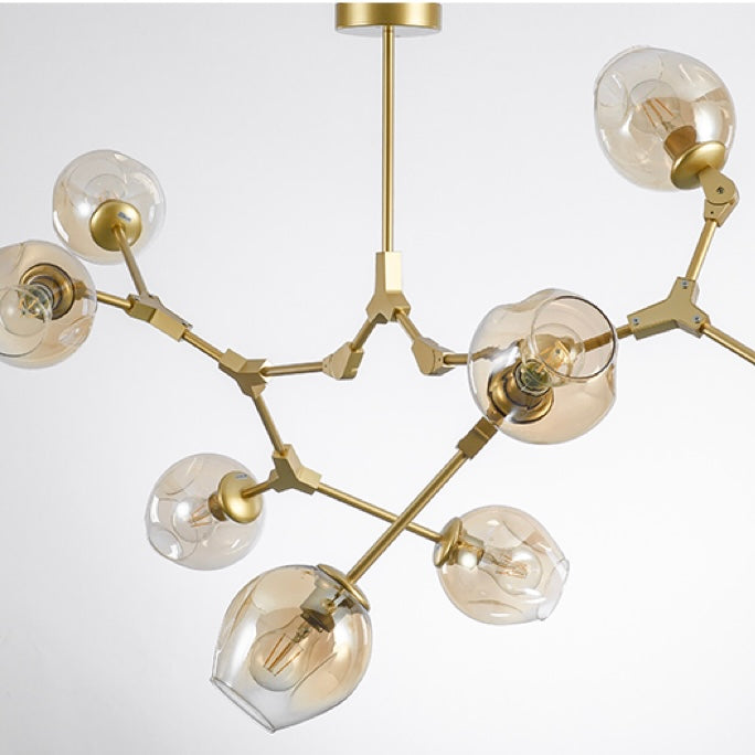 Molecular Tree Hanging Pendant Light - Living Room - Glass