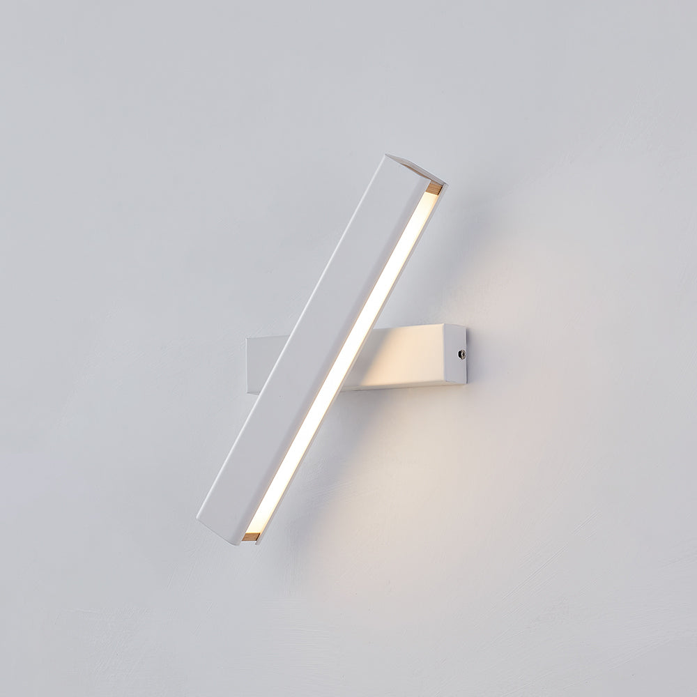 Modern LED Aluminum Wall Light Rotate 360 for Bedroom & Living Room
