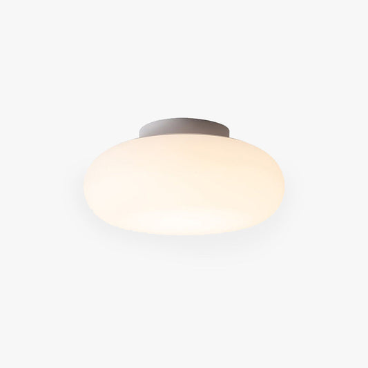 Quinn White Flush Mount Ceiling Light, DIA 20CM/35CM/50CM
