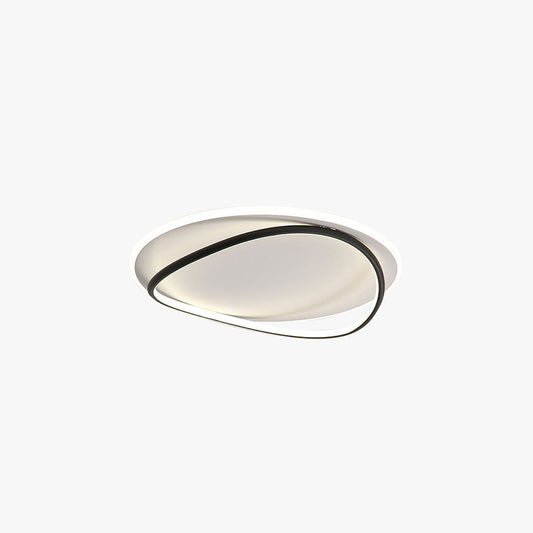 Quinn Duo-Ring Flush Mount Ceiling Light, 2 Colour, DIA 40CM/ 50CM