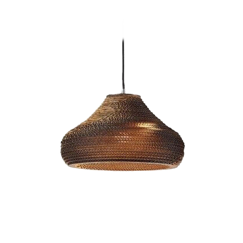 Pastoral Silkworm Chandelier Lights Paper Pupa Made Hanging Lamp