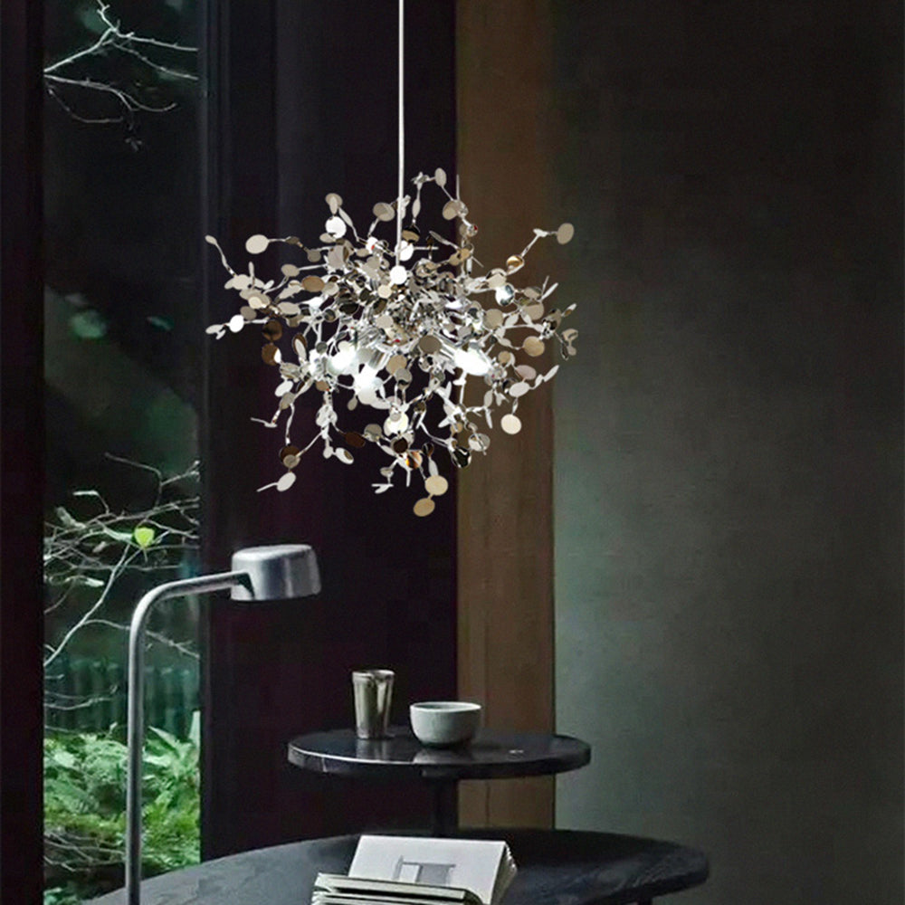 Olivia Cluster Pendant Light 2 Colour, 1/3/4 Head