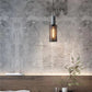 Zaid Industrial Pendant Light, 6 Style, Cement & Metal