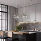 Olivia Cluster Pendant Light 2 Colour, 1/3/4 Head