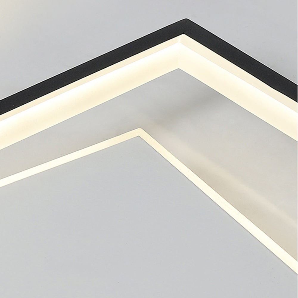 Quinn Flush Mount Ceiling Light 3 Colour Temperature Switchable, DIA 40/50CM