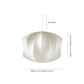 Renée Pendant Light, Artificial Silk, 6 Style