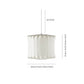 Renée Pendant Light, Artificial Silk, 6 Style