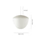 Renée Pendant Light, Artificial Silk, 6 Style