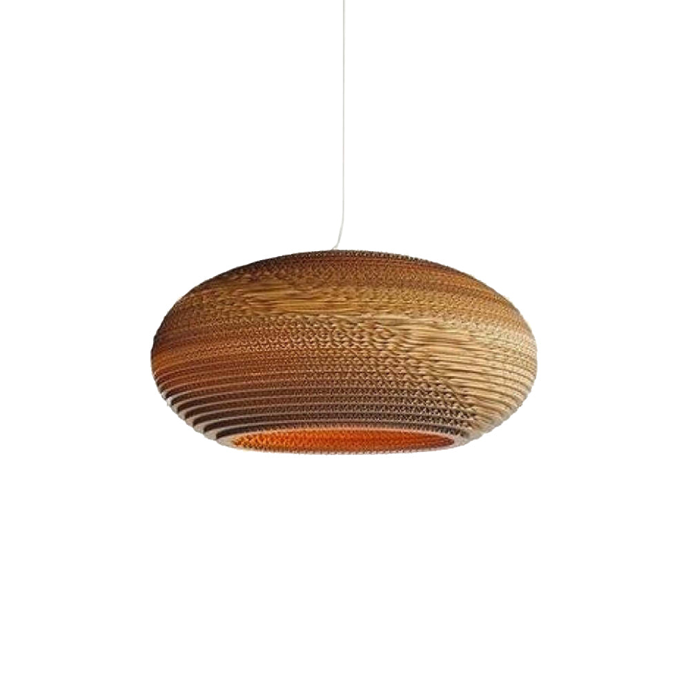 Pastoral Silkworm Chandelier Lights Paper Pupa Made Hanging Lamp