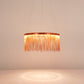 Metal Tassel Chain Led Chandelier Pendant Shade Lighting For Living Room, Dining room