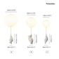 Fateh Bear Balloons Flush Mount Ceiling Light for Children's Room, Bedroom