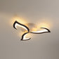 LED Acrylic Panel Chandelier Modern Geometric Modeling Design Ceiling Lamp