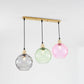 Hailie Pendant Light Water Ripple Cluster, 3 Head