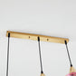 Hailie Pendant Light Water Ripple Cluster, 3 Head
